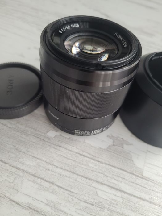 Обектив Sony f1.8 50mm + ND филтри