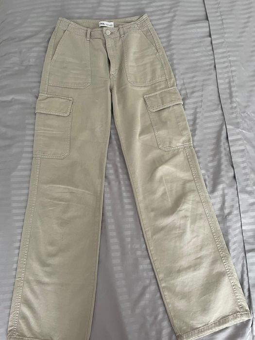 Дънки средна талия ZARA