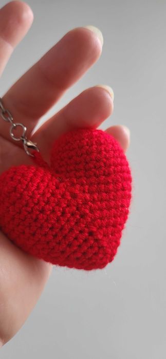 Брелок "Сердце" ручной работы
