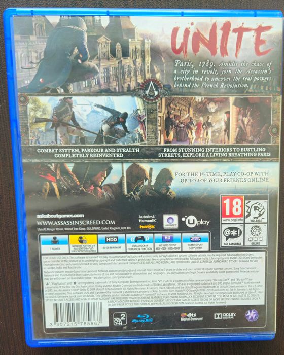 Assassin's creed unity ps4