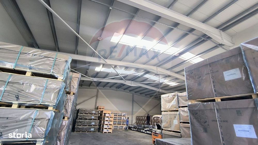 Spațiu industrial hala Chiajna Centura teren exterior 2000 mp