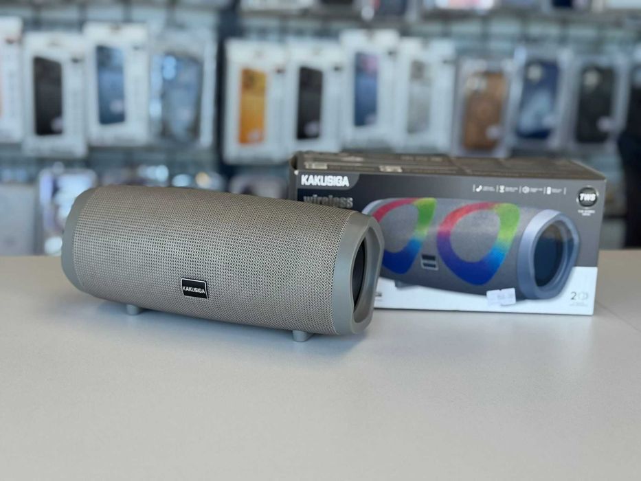 Boxa Portabila, Baterie 1800mAh, BT 5.0, Lumini RGB, Autonomie 4 Ore,