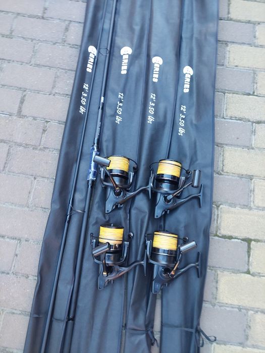 Set crap prologic, 4 mulinete element fd 7000xd, 4 lansete c series 3.60m 3,5lb