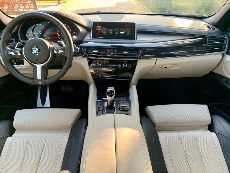 Bmw X6 Model 2016 M 5.0 xd 381 cp 165.000 km reali,Trapa , alb perlat