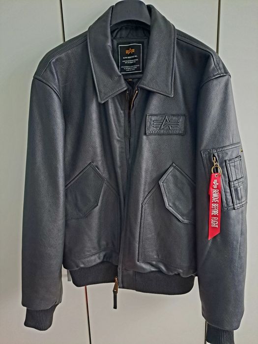 Geaca piele Alpha Industries