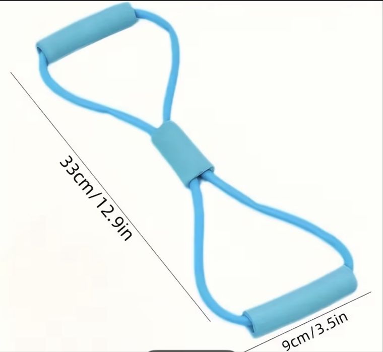 Нови фитнес ластици и елестична лента с дръжки