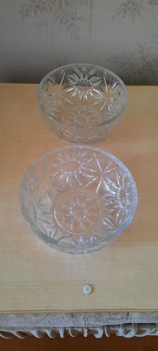 Ваза  хрустальная