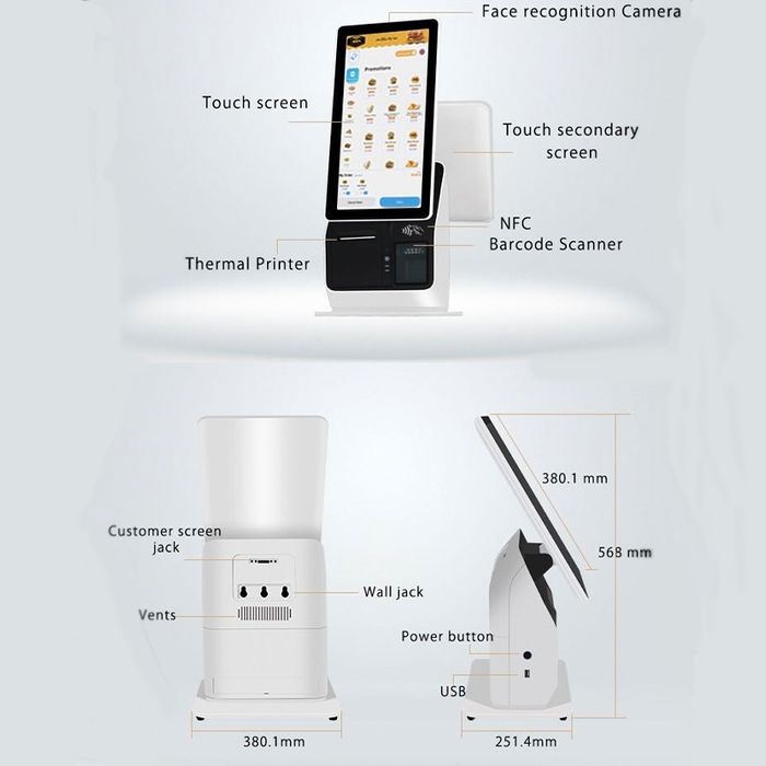 POS-терминал нового поколения для магазинов, салонов, кафе и ресторано