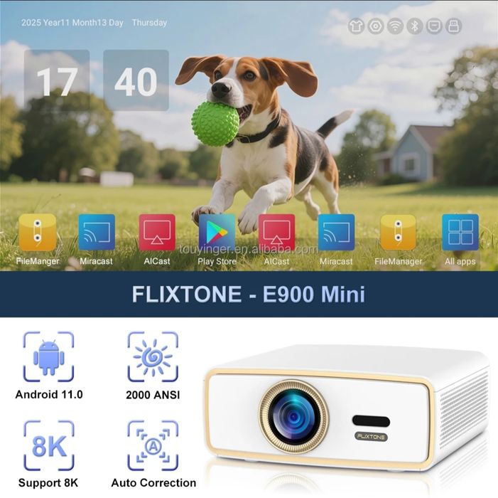 Проектор Flixtone E900 mini