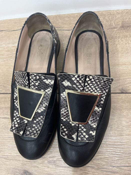 Кожный лофер 37 размера