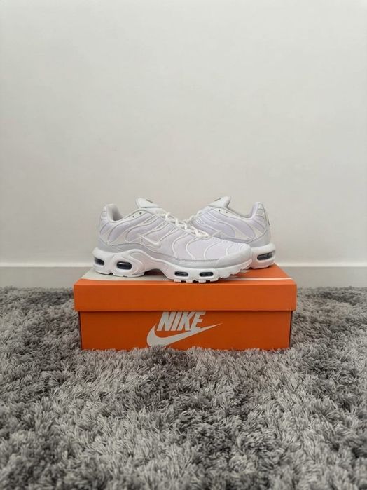 Adidasi Nike TN Alb - Adidasi Fete Baieti