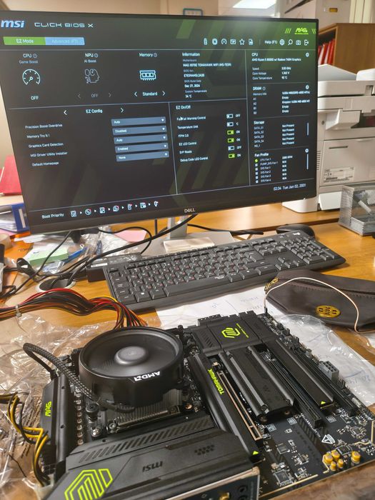 Дъно MSI MAG X870E Tomahawk WiFi – Сокет АМ5