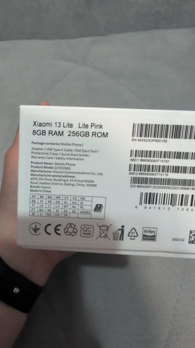 Продам Xiaomi 13 lite