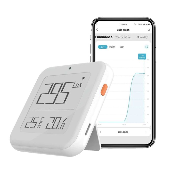 Senzor smart temperatura umiditate luminozitate Tuya Zigbee