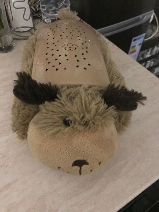 Играчка, нощна лампа куче и калинка светещи