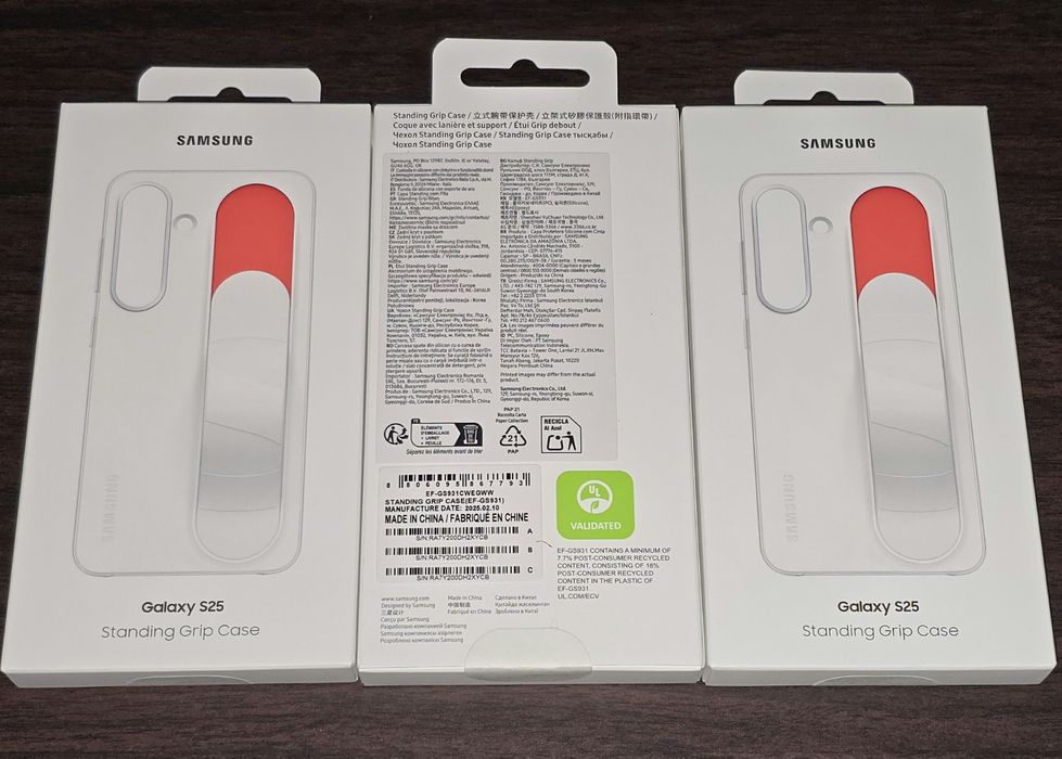 Husa originala Samsung Standing Grip Case Galaxy S25 S931