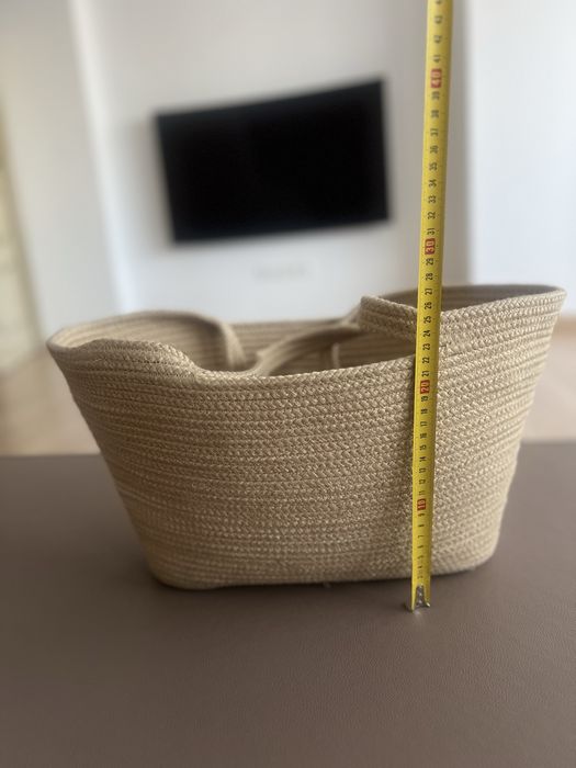 Корзина джутовая