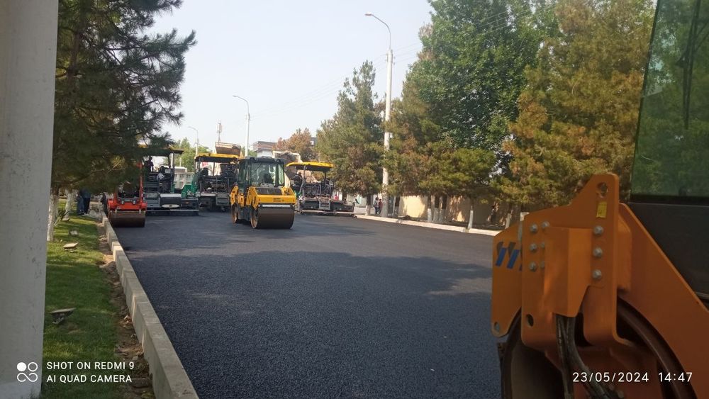 Асфальт хизмати Узбекистан буйлаб