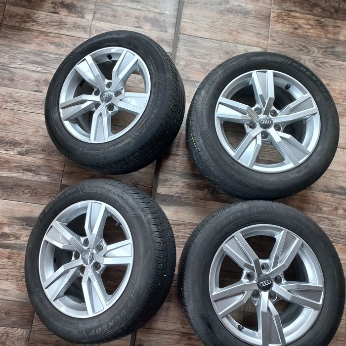 Roti  aliaj.anvelope all season 205/60 R16 Audi vw