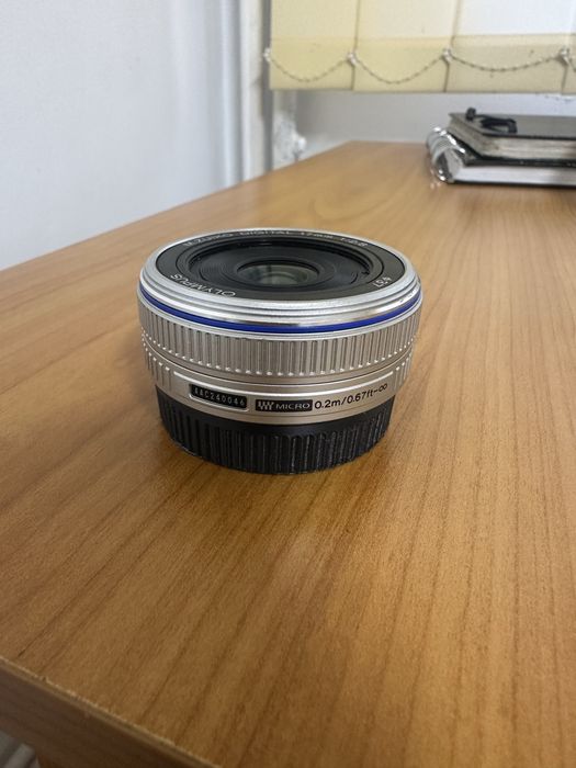 Obiectiv foto olympus 17mm f2.8