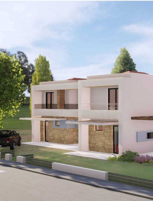 Продава къща – мезонет в строеж 65 м2 на две нива в Неа Врасна, Гърция