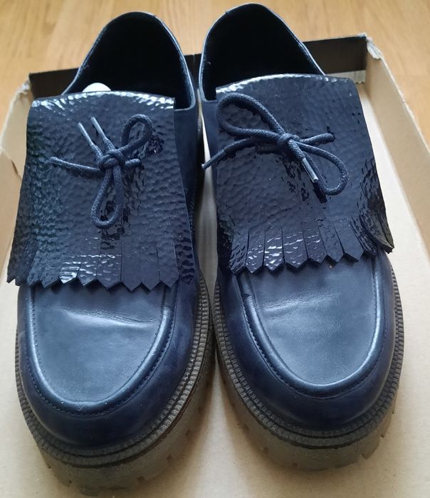 Mocasini din piele Manas