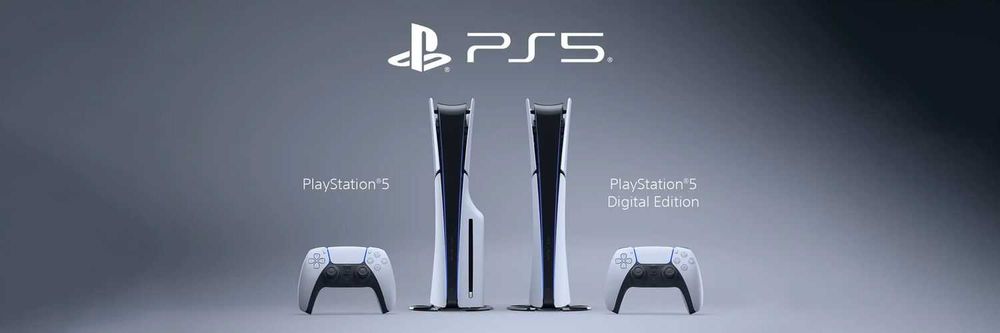 Sony PlayStation 5 slim без дисковода + доставка