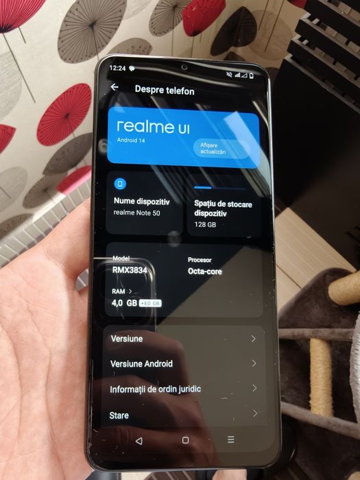 RealMe Note 50 / 4GB RAM și 128GB memorie