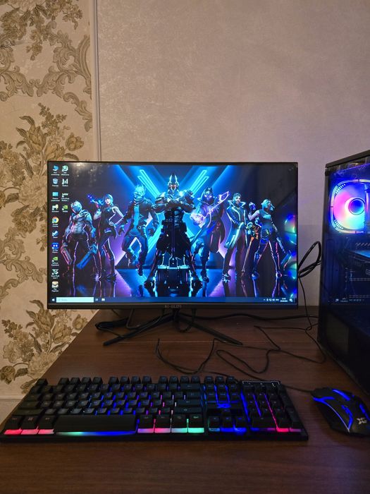 Супермощный игровой ПК с RTX 3060 Ti и монитором 180Hz – готов к бою!