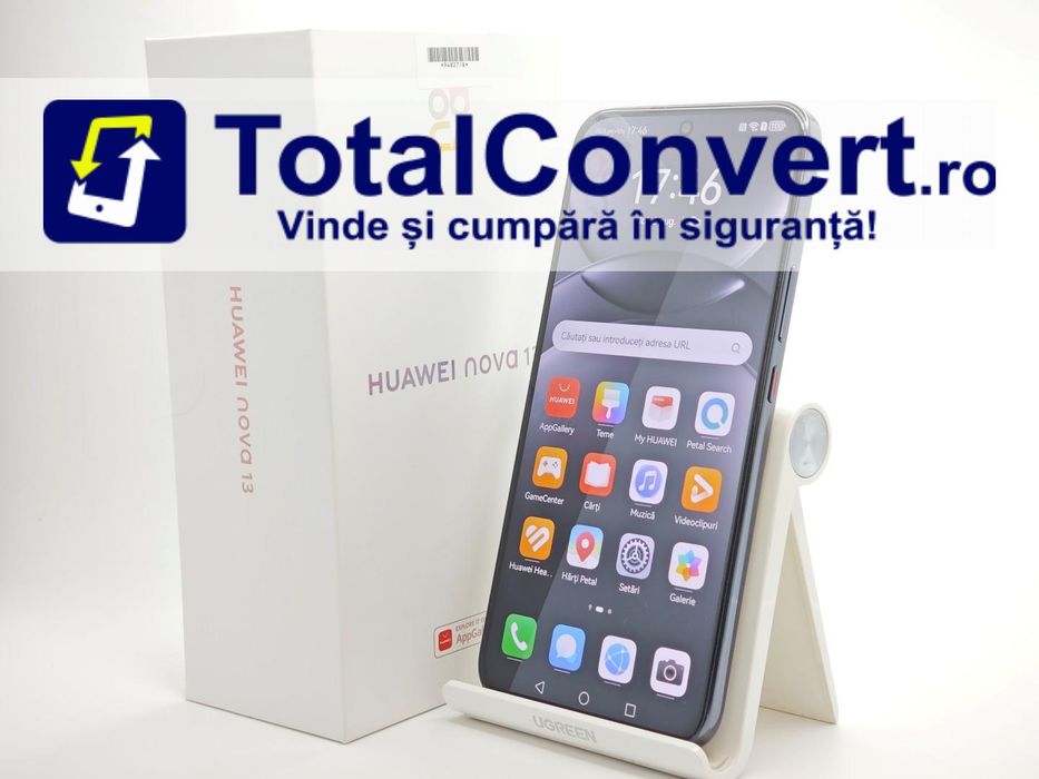 Huawei Nova 13 256GB Black 12GB Dual SIM, Garantie 24 luni | #R94827