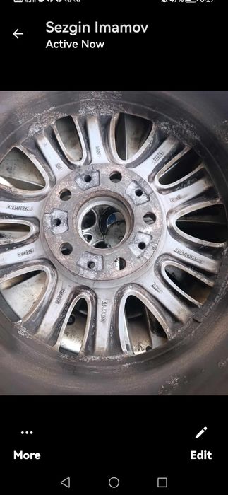 Продавам джанти 17- ли за BMW