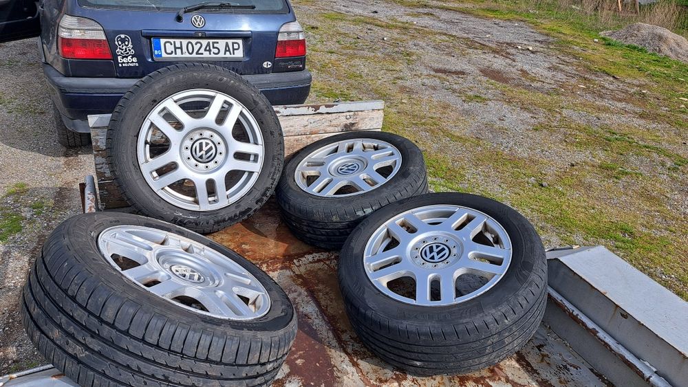 Джанти с гуми 205/55/16  5x100