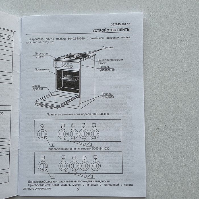 Газовая плита новая