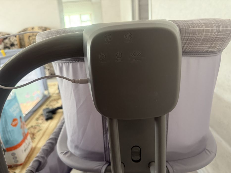 Манеж кровать электрический