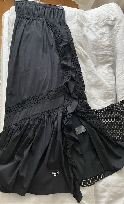 Дълга черна рокля AMN