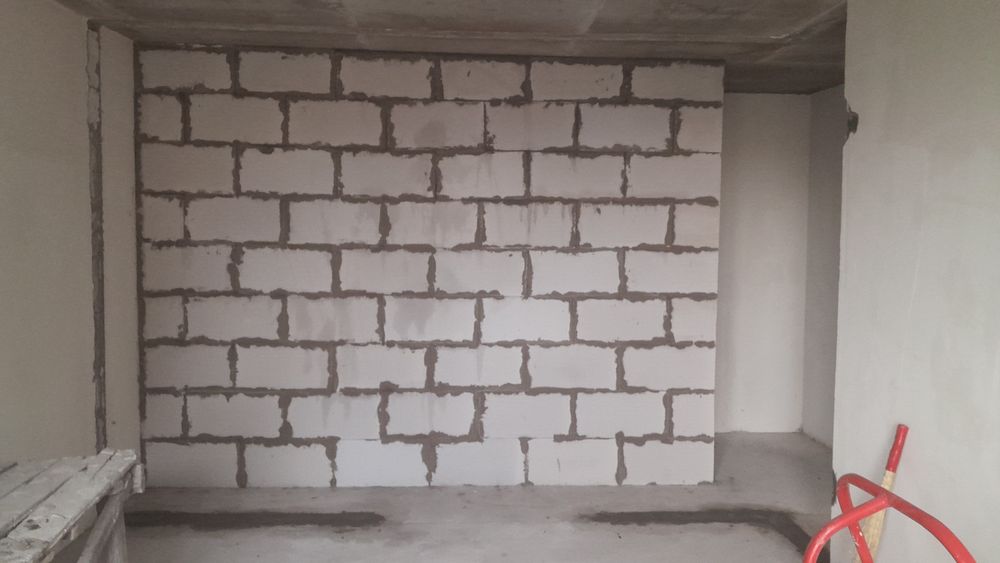 Строю стены меж комнатные перегородки