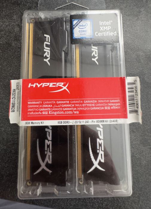 Кит 2x4GB DDR3 2200MHz Kingston HyperX