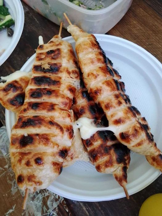 Повар шашлычник, казан.