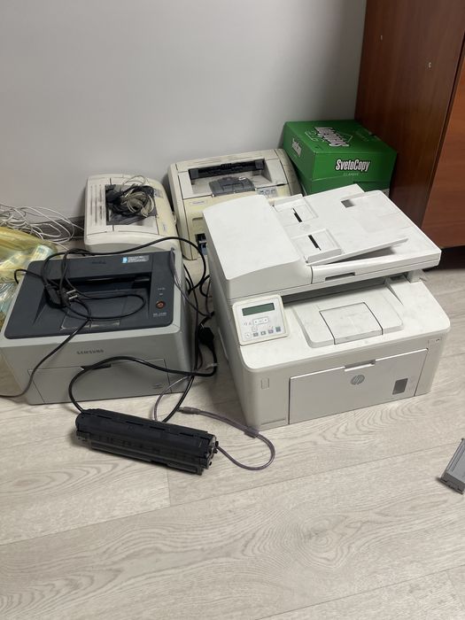 Принтер и компьютер