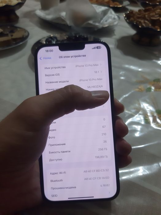 Iphone 13proMax 256gb karopka dokument