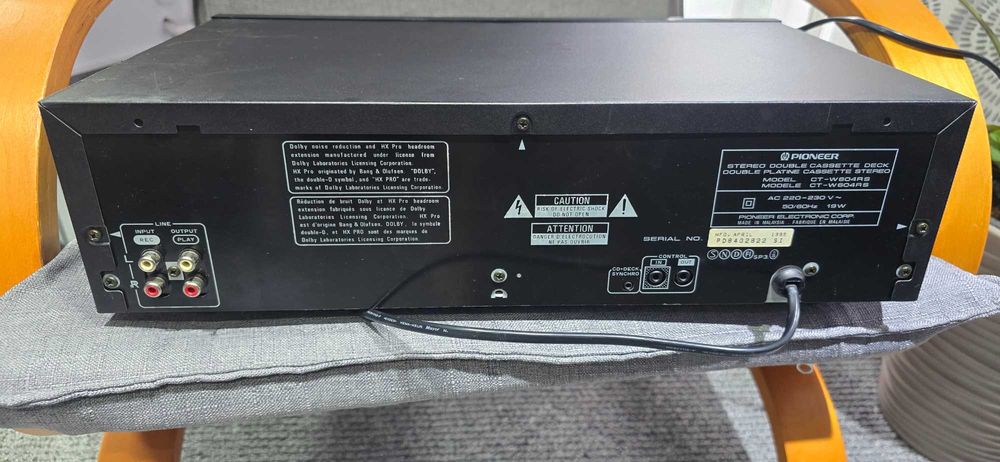 Deck Pioneer CT -W604RS