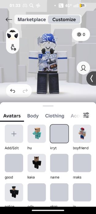 Роблокс аккаунта