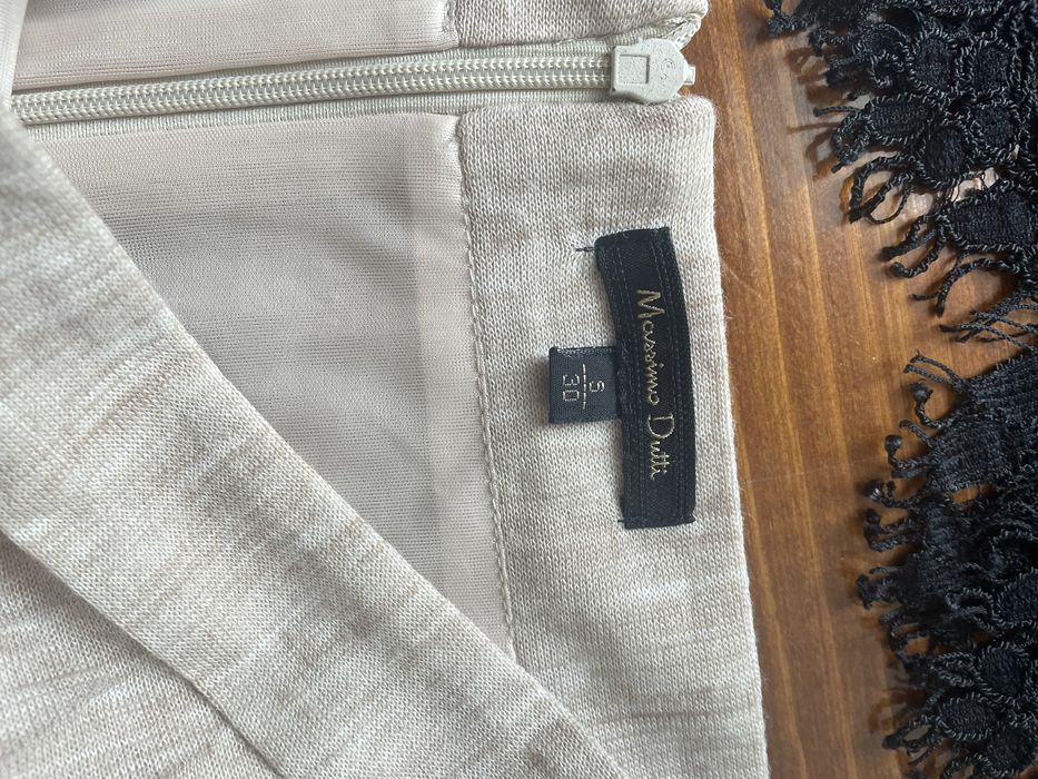 Bluza Zara si fusta Massimo Dutti