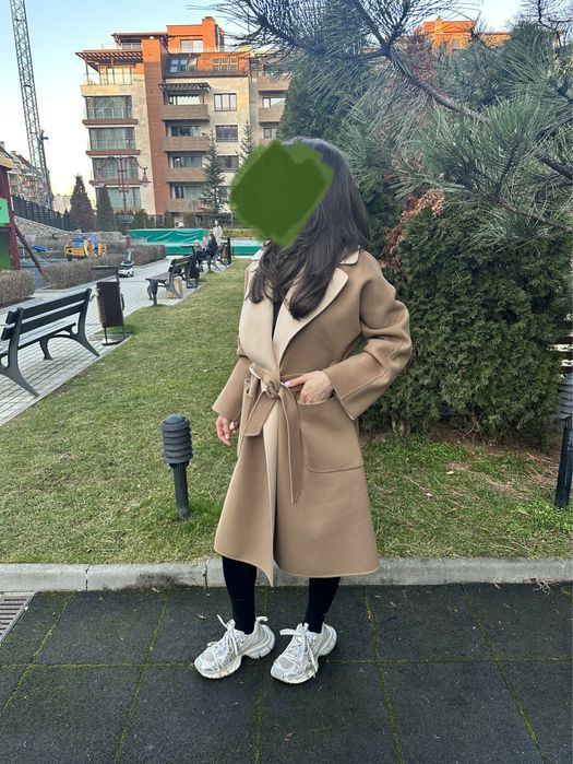 Вълнено палто с две лица Weekend Max Mara