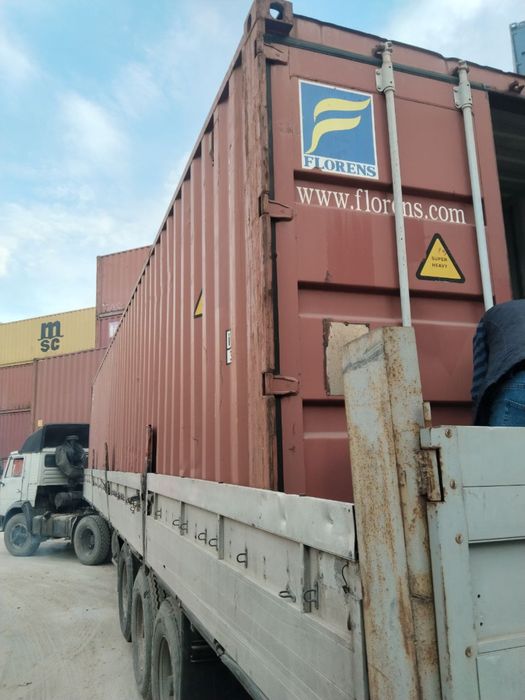 Kontyner! 12 metrlik va 6 metrlik konteynerlar bor! Sifatlik va xujjat
