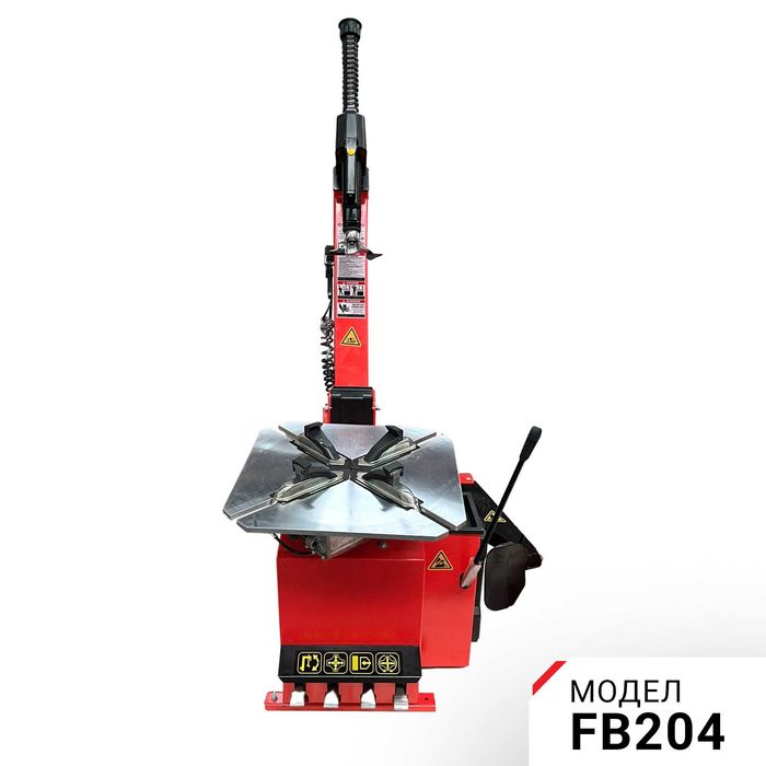 Гумодемондажна машина модел FB204 RED, АВТОМАТИЧНА, до 24”, с падащо рамо