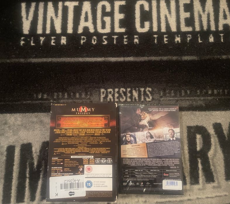 Filme The Mummy 1-4 Complete Collection DVD ( Originale )