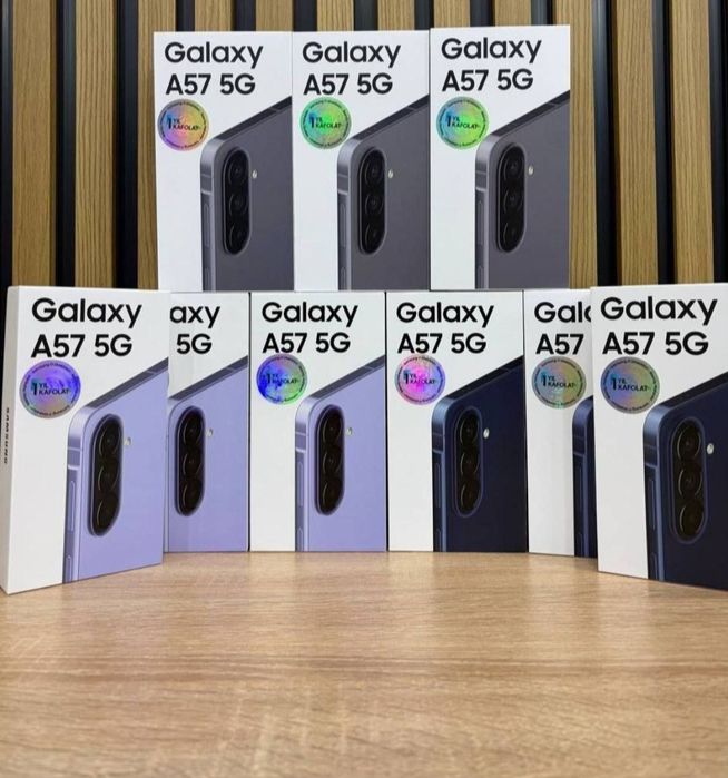 samsung A57 128/256  1 yil kafolat