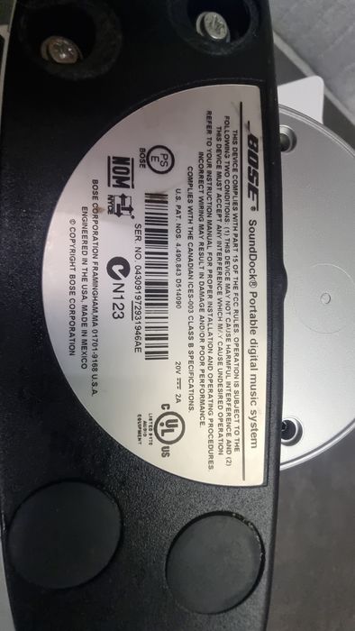 Bose SoundDock digital music sustem