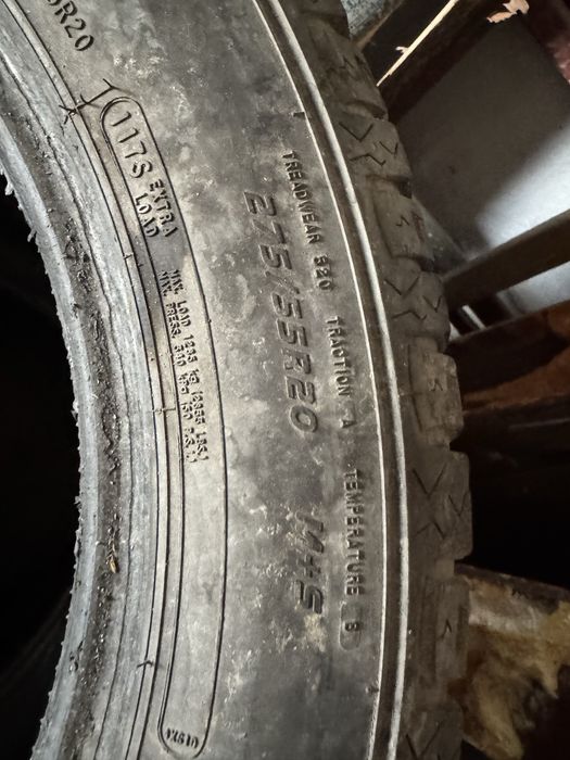 Грязевые шины 275/55/20